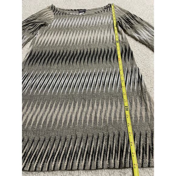 Elif for Jordan Taylor Womens Size Small Bell Sleeve Dress Brown Gray *tiny flaw - Picture 2 of 11